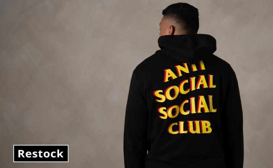 Unlocking the Essence: Anti Social Social Club Hoodie | by