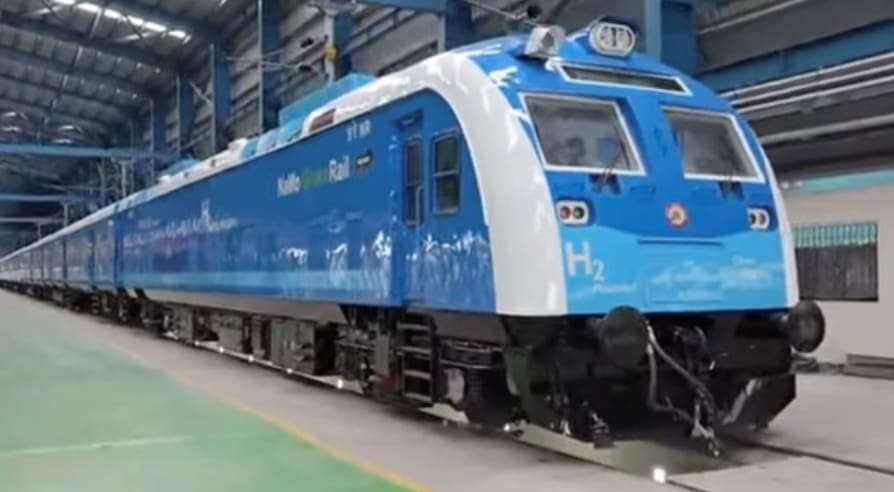 PM Modi to flag off India’s first hydrogen-powered train today