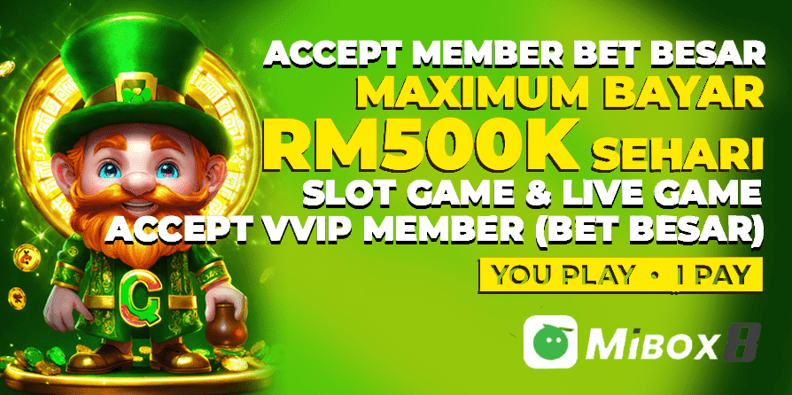 🎰 Mibox8 Malaysia — Platform Slot Online Terbaik dengan RTP Tinggi, Bonus Harian & Cuci Pantas…