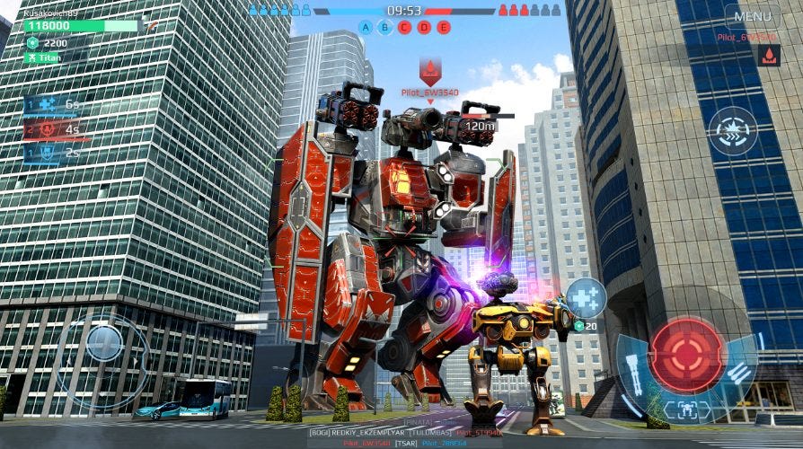 War Robots Mod APK (Unlimited Rockets) by APK APP ALLS