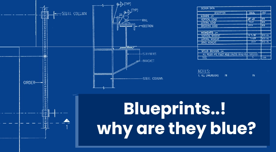 Blueprints..! why are they blue?. Blueprints — those crisp technical ...