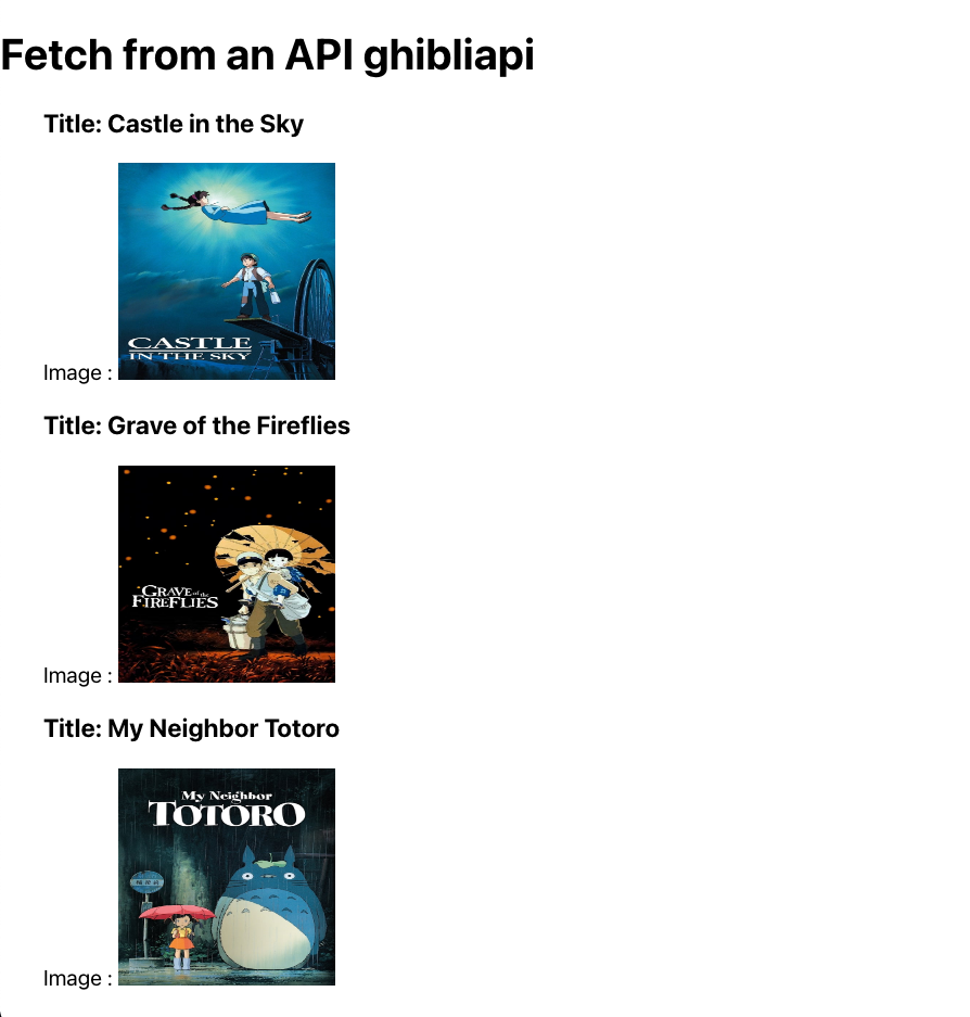 How to fetch data from an API in ReactJS ? | by Hoa Le | Medium
