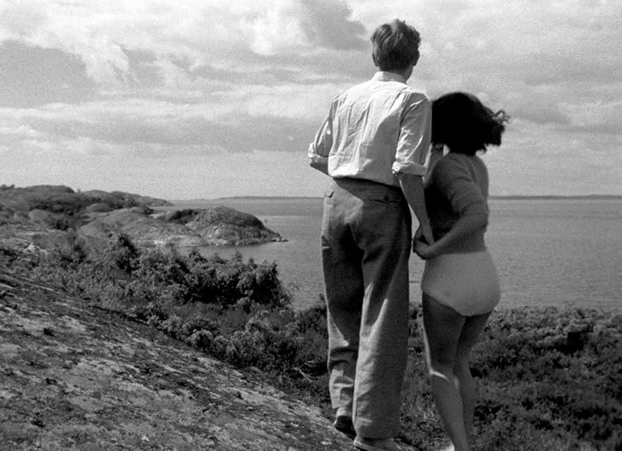 Captura de uma cena do filme Summer With Monika (1953).