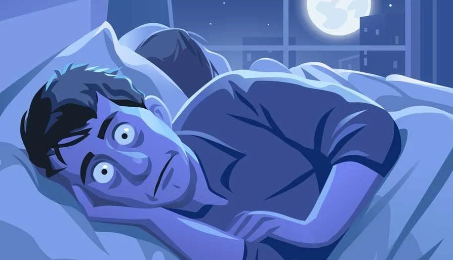 Why can’t i sleep?. “Why can’t sleep?” I’m lying in bed… by