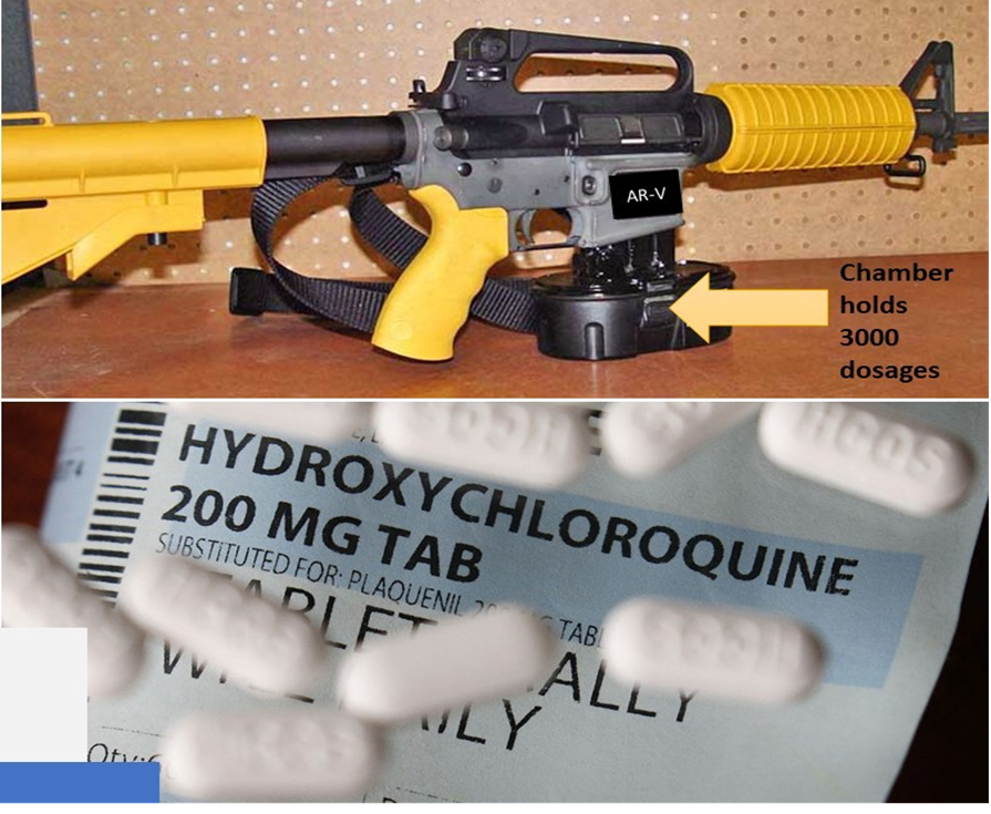New AR-15 Repurposed to Shoot Hydroxychloroquine at the Virus that Causes  Covid-19 | by J.C. Scull | Extra Newsfeed