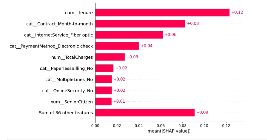 End-to-End Customer Churn Prediction Model with Explainable Machine Learning.