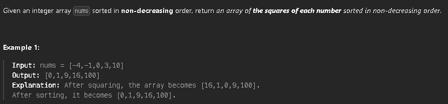 My Coding Journey: Squares of a Sorted Array | by Zoren | Jun, 2024 ...