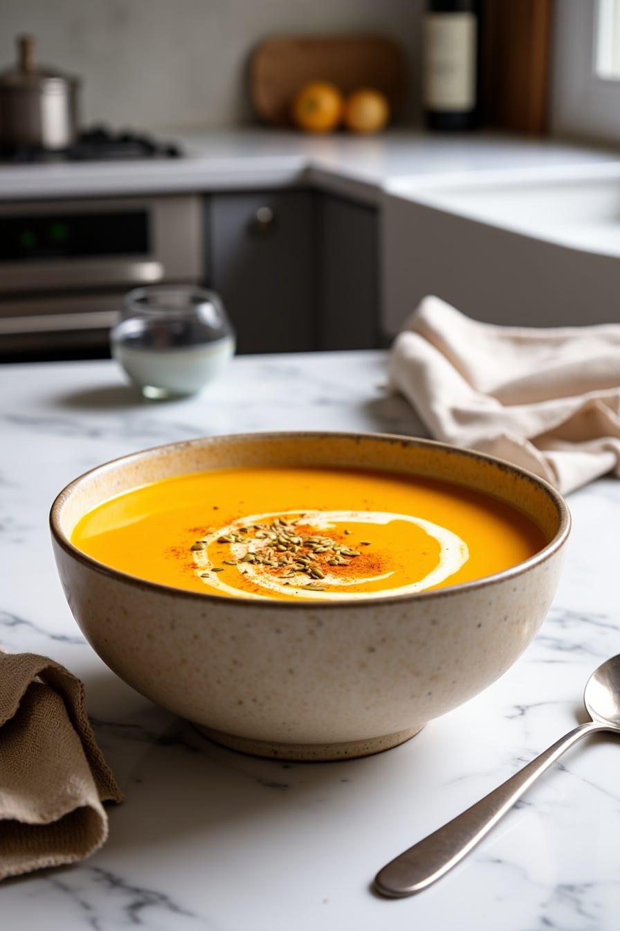Spiced Butternut Squash Soup (Velvety, Warm & One-Pot)