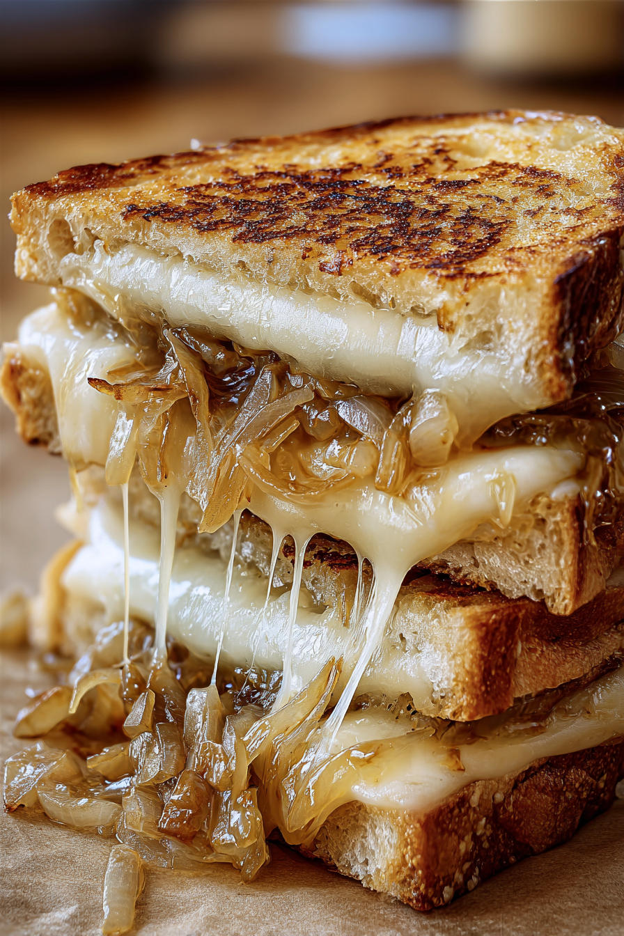 French Onion Grilled Cheese