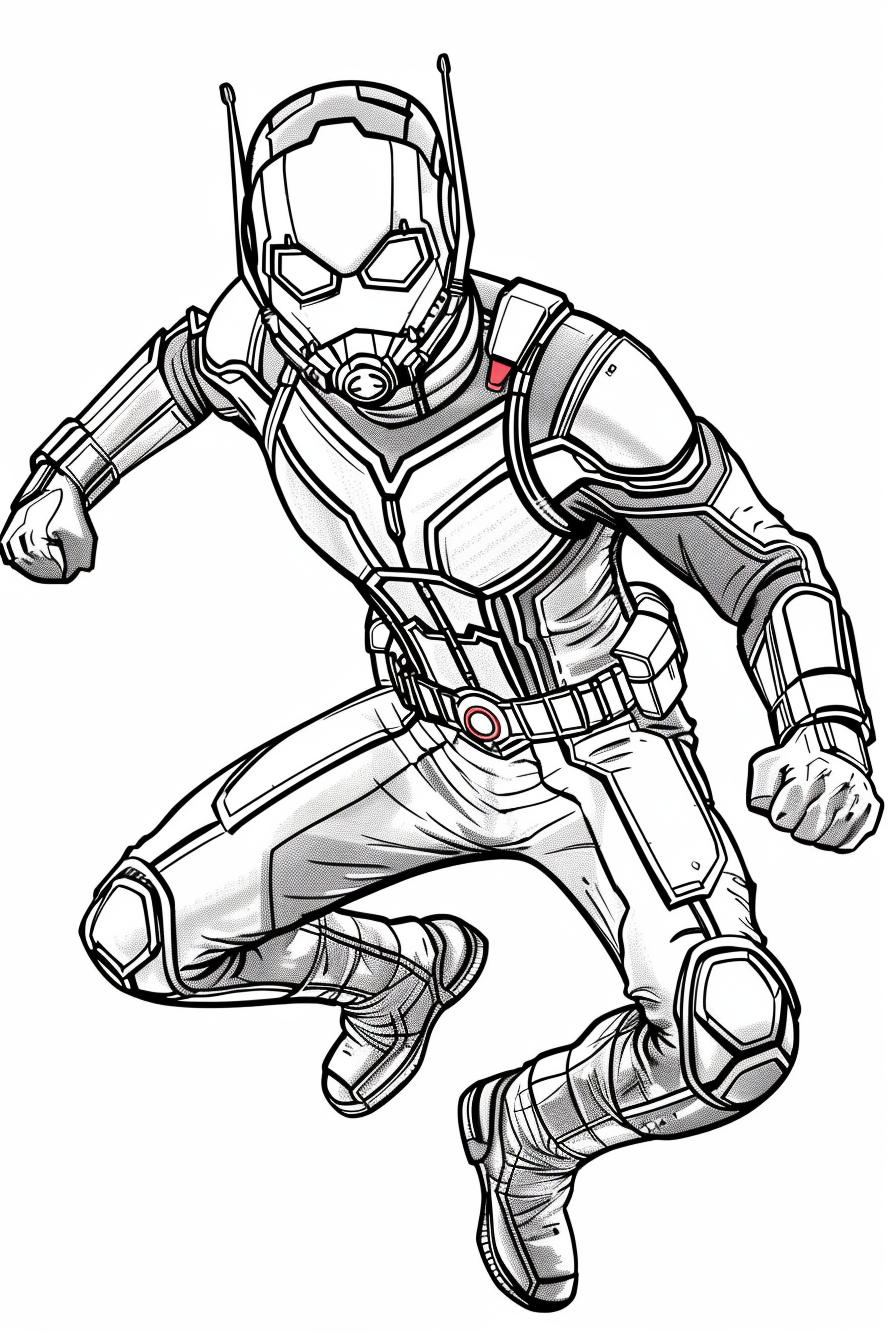 Top Printable Ant-Man Coloring Pages for Kids: Fun and Creative ...