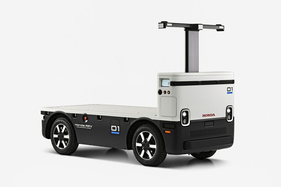 Autonomous Work Vehicle, le robot chariot porteur de charges lourdes ...