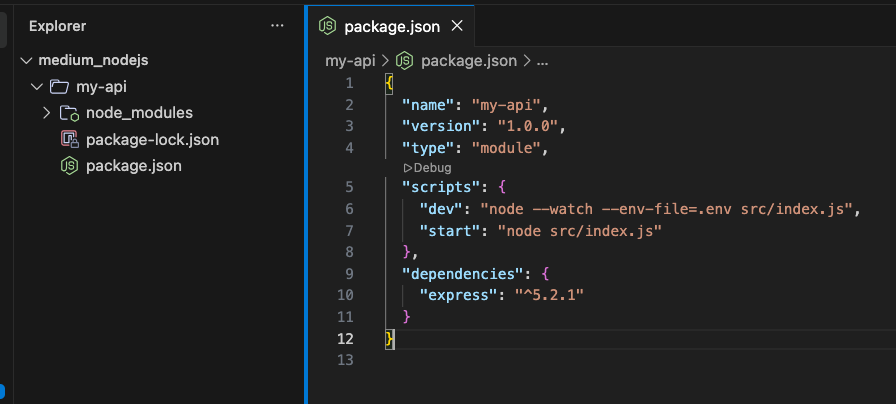 node_modules + package-lock.json โผล่มาล่ะจ้า