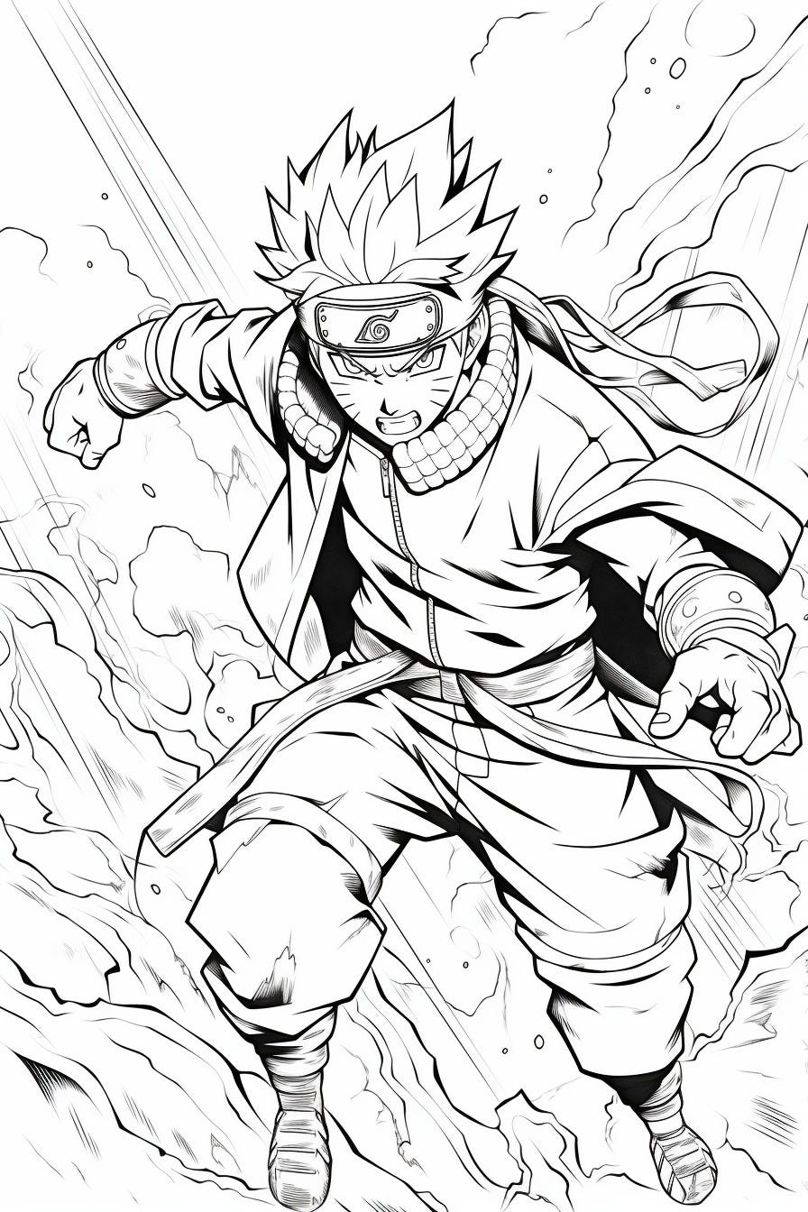 Free Printable Naruto Coloring Pages For Kids