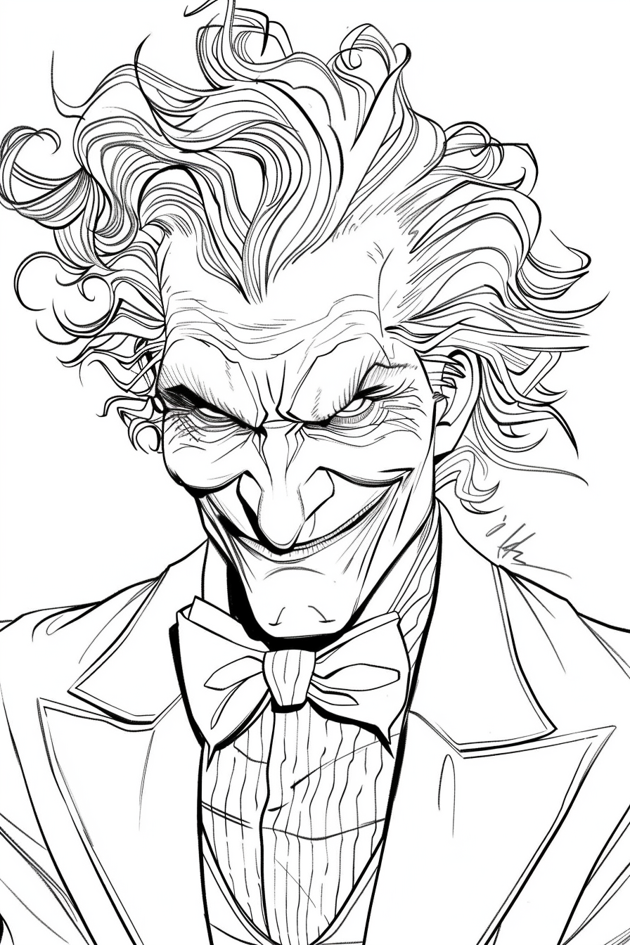 Unleash Your Creativity with Free Joker Coloring Pages! | by Storiespub ...