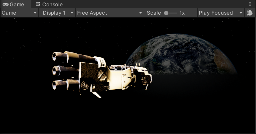Starship Scene — First Steps