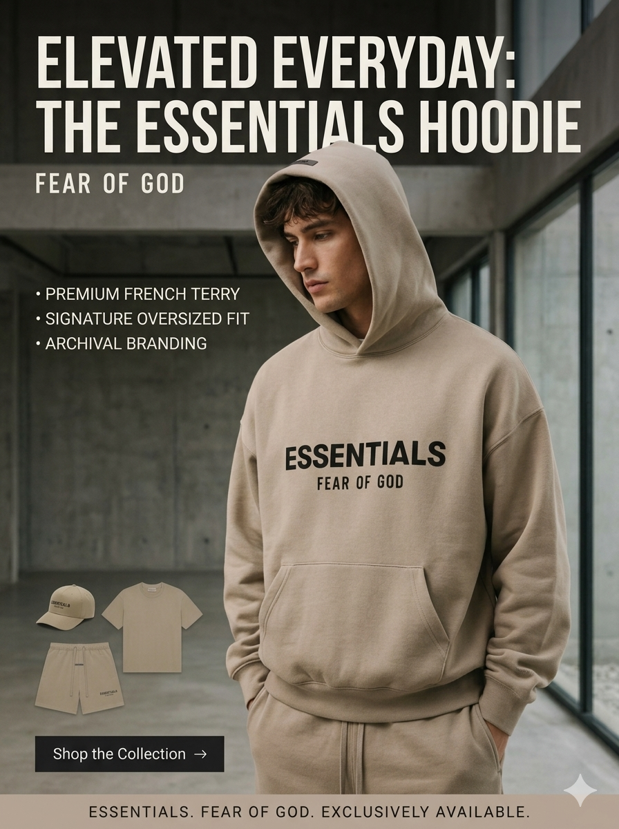 Essentials Hoodie UK: Why It Still Leads Streetwear in 2026
