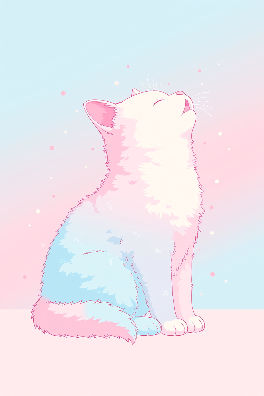 an animal image using profile code: vnhyso7 in Niji 7 — created by the author in Midjourney Niji 7