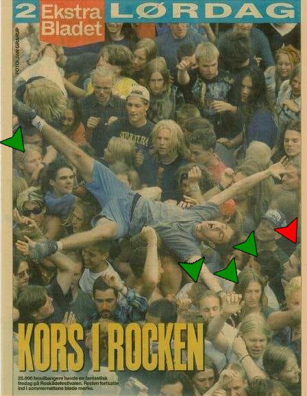 Roskilde Festival 1995–96. My first Roskilde Festival experience… | by  Karma | Medium