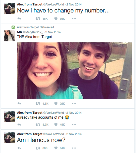 Going Viral: Alex From Target, A Year Later and 3,900,000 (Followers)  Richer | by Crowdbabble | Medium