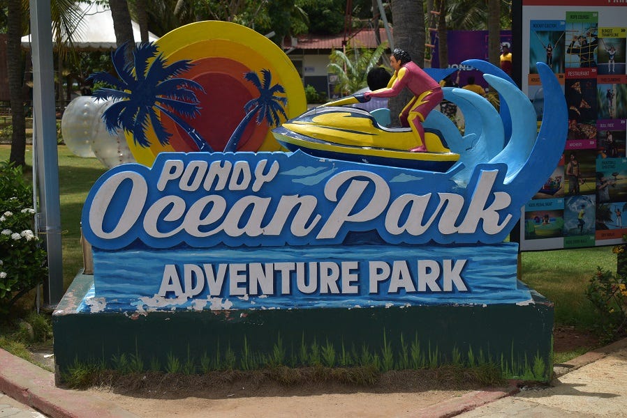 Pondy Ocean Park in Pondicherry. Pondy ocean park in Pondicherry. by