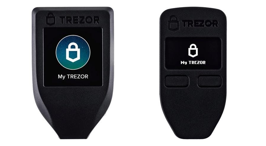 Trezor Hardware Wallets. Trezor is a major player in the… | by Forged In  Crypto | Medium