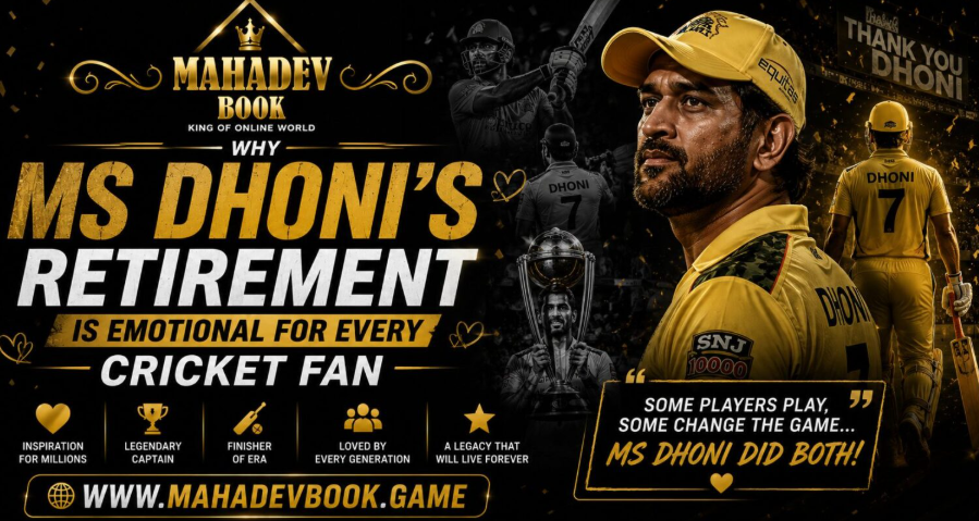Why MS Dhoni’s Retirement Feels Emotional