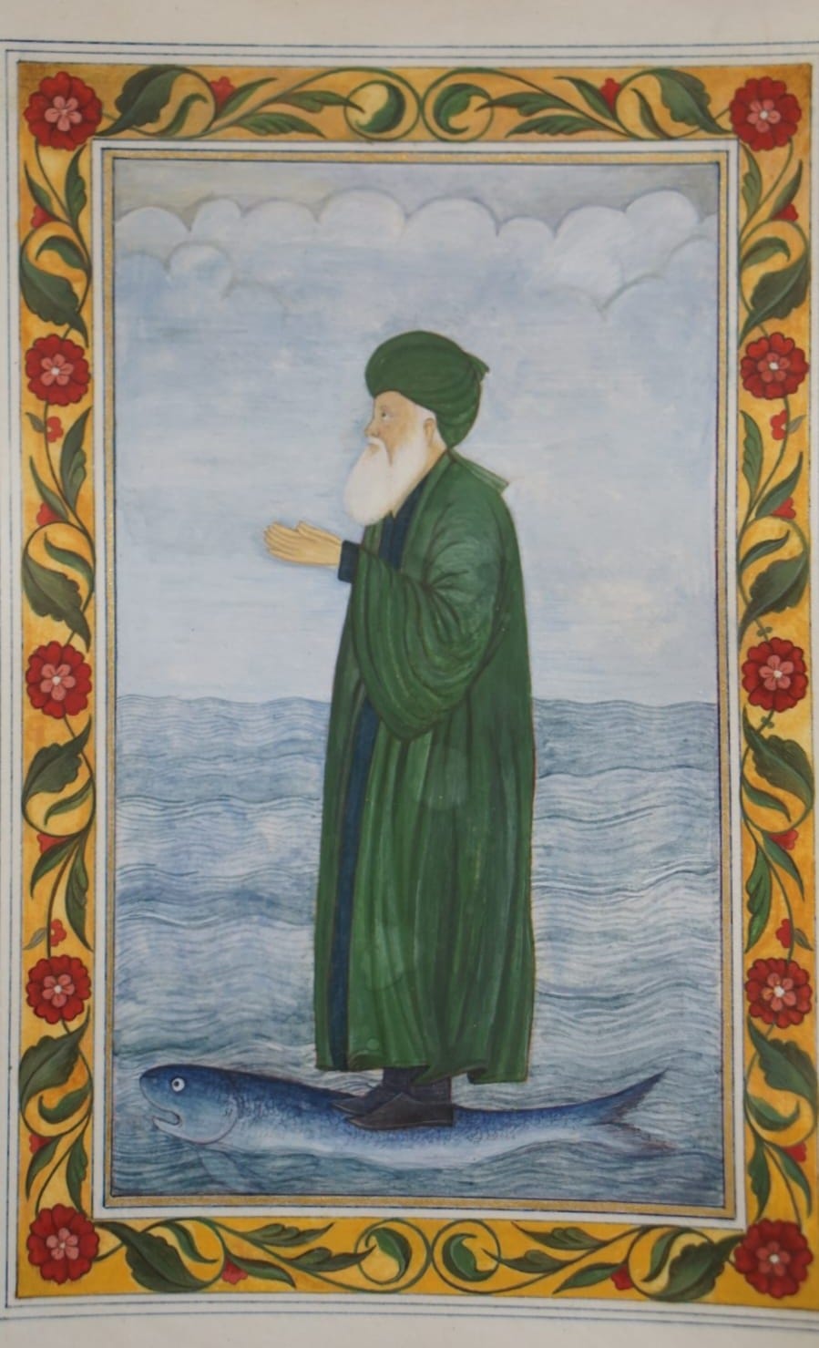Khidir, Ikan dan Laut
