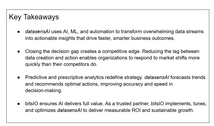 The Future of AI in Data Analytics: Why datasensAI is Leading the Charge