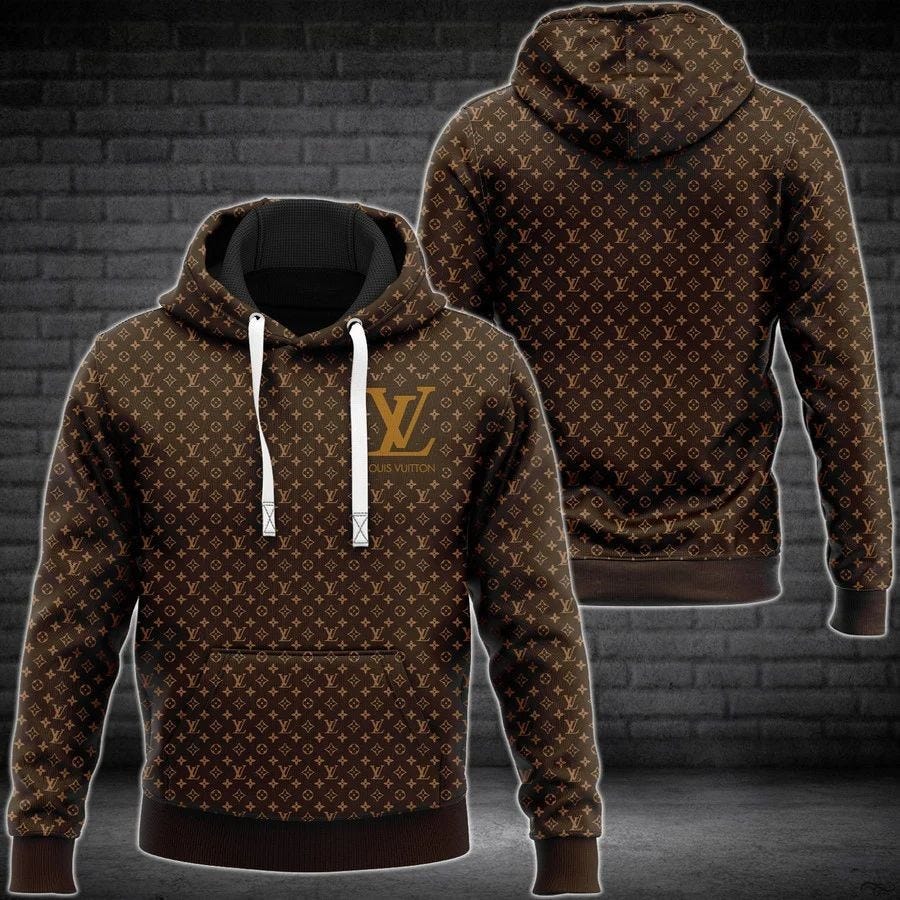 Louis Vuitton Sweatpants Hoodie Combo Luxury Fashion Outfit GB