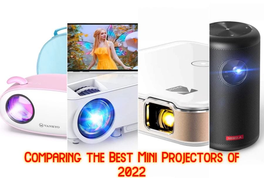 Comparing the Best Mini Projectors of 2022: AuKing, PVO and TMY