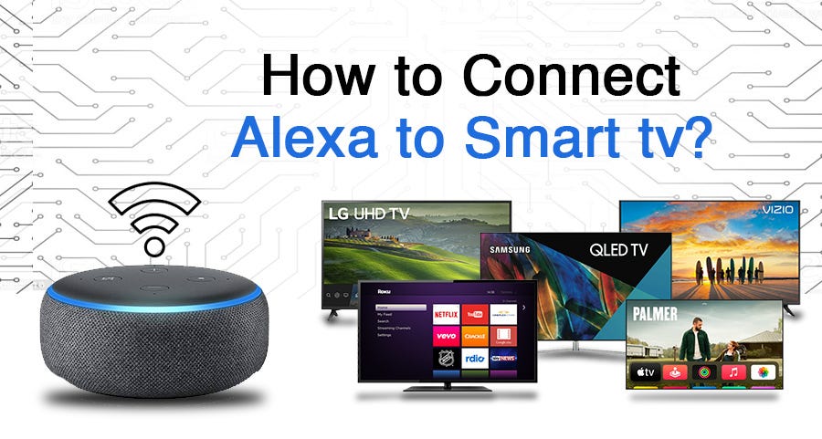 Easiest Way to Connect Alexa to Smart Tv — Smart Speaker Help - Alexa Echo  Dot Helpline - Medium