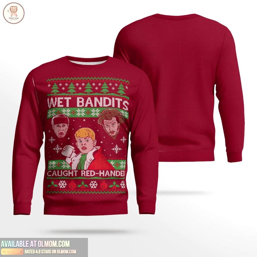 Home Alone Wet Bandits Caught Red Handed All-Over Print Thicken Sweater,  Christmas Gift, Home Alone Wet Bandits Caught Red Handed All-Over Print  Thicken Sweater | by son nguyen | Oct, 2023 | Medium