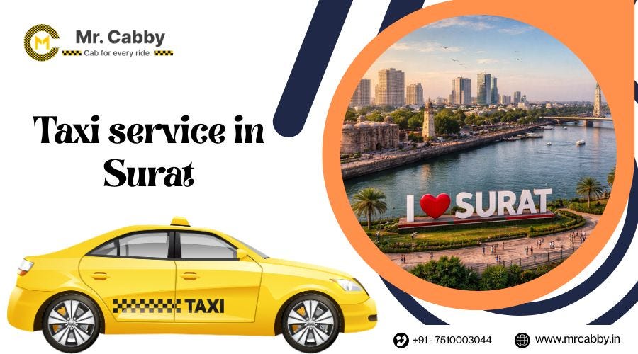 Taxi Service in Surat — Local & Outstation Cab