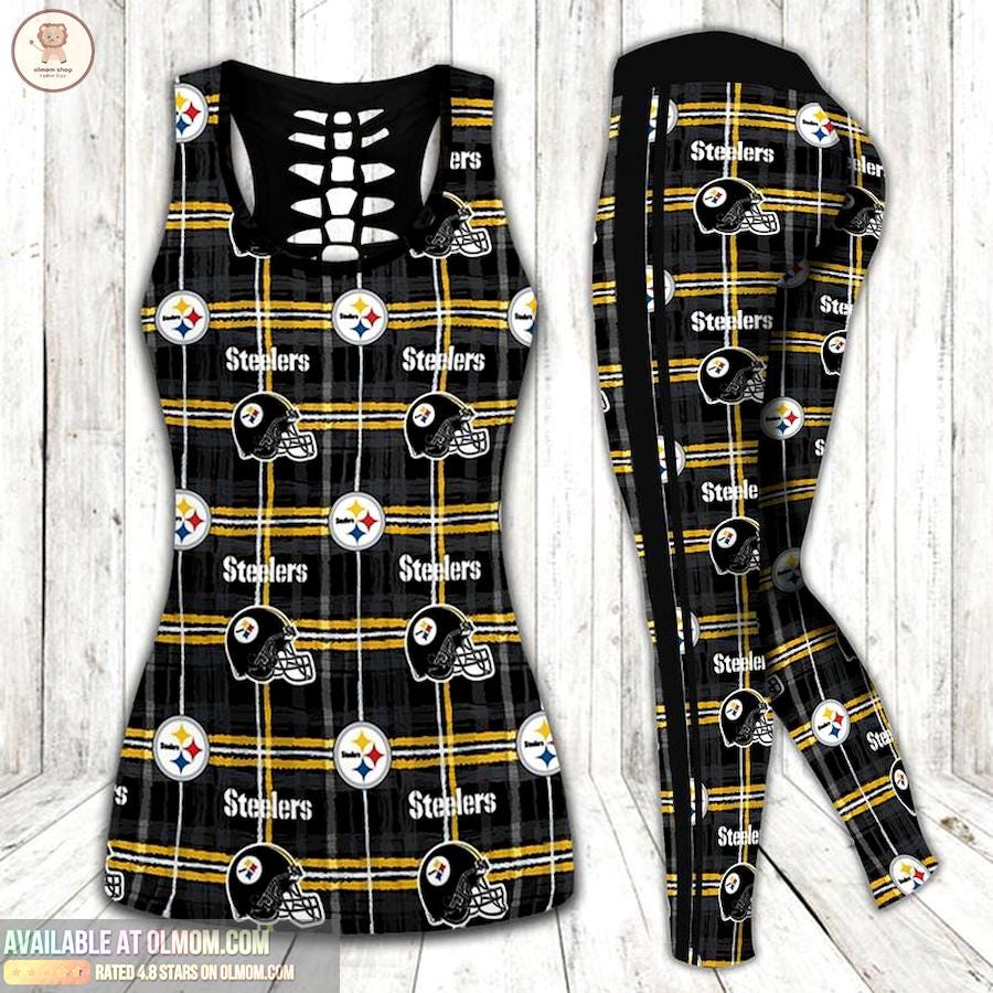 Pittsburgh Steelers Nfl Tank Top Leggings Sport Clothing Clothes Outfit Gym  For Women 37 Htls, by son nguyen