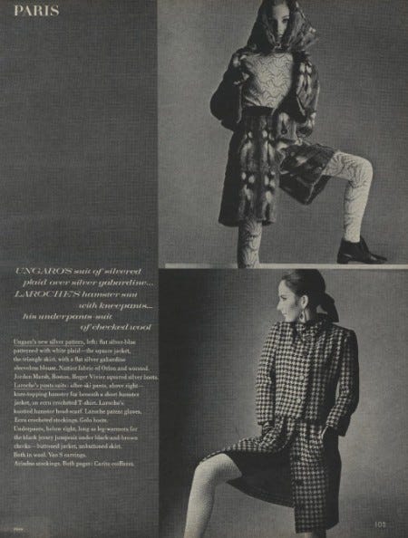 Mad Men's Megan Draper Reads (And Wears) 1966 'Vogue' | by The Awl | The  Awl | Medium