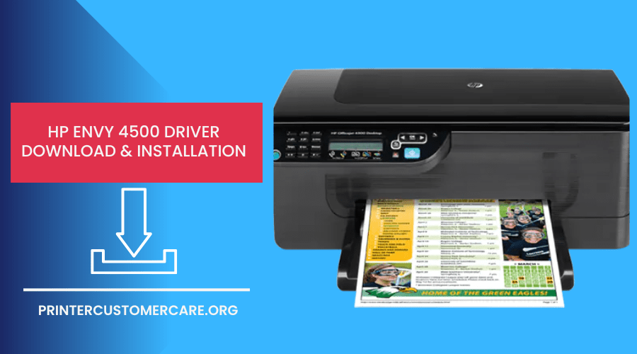 Download HP Envy 4500 Driver Get the Latest Software for Seamless