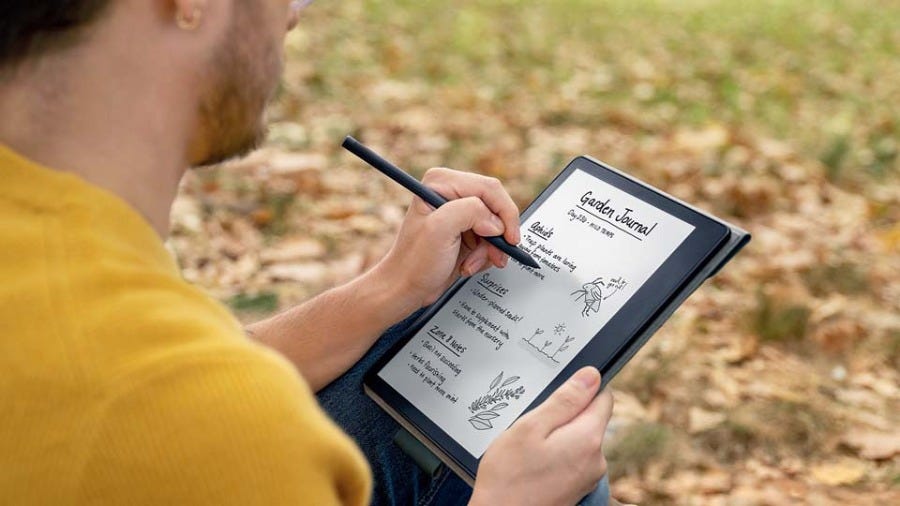 Amazon Kindle Scribe!. The newest Kindle from Amazon is a… by