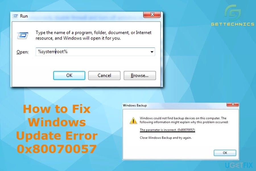 How to Fix the Windows Update Error Code 0x80070057 This Article Will ...