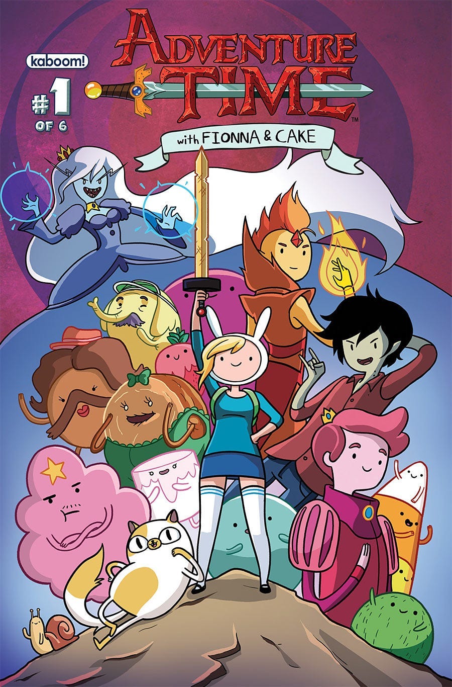 Adventure Time With Fionna and Cake #6 by Natasha Allegri