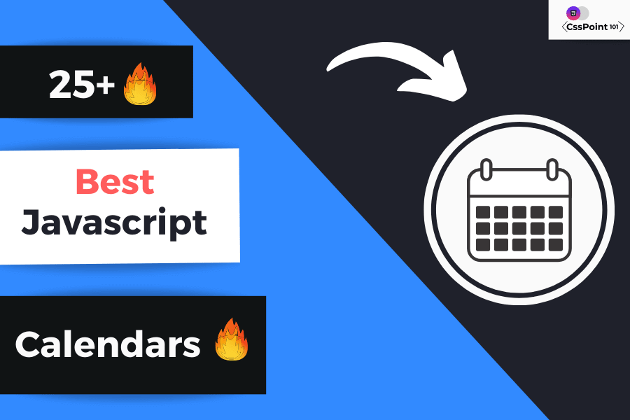 25+ Best Javascript Calendars: With Source Code | by Csspoint101.com ...