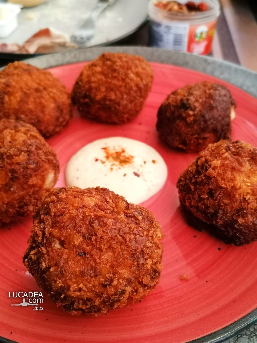 Delle croquetas spagnole gustate a Tenerife