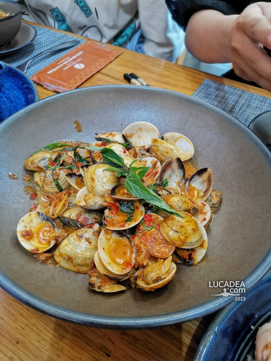 Cucina thailandese: vongole alla Thai, la ricetta