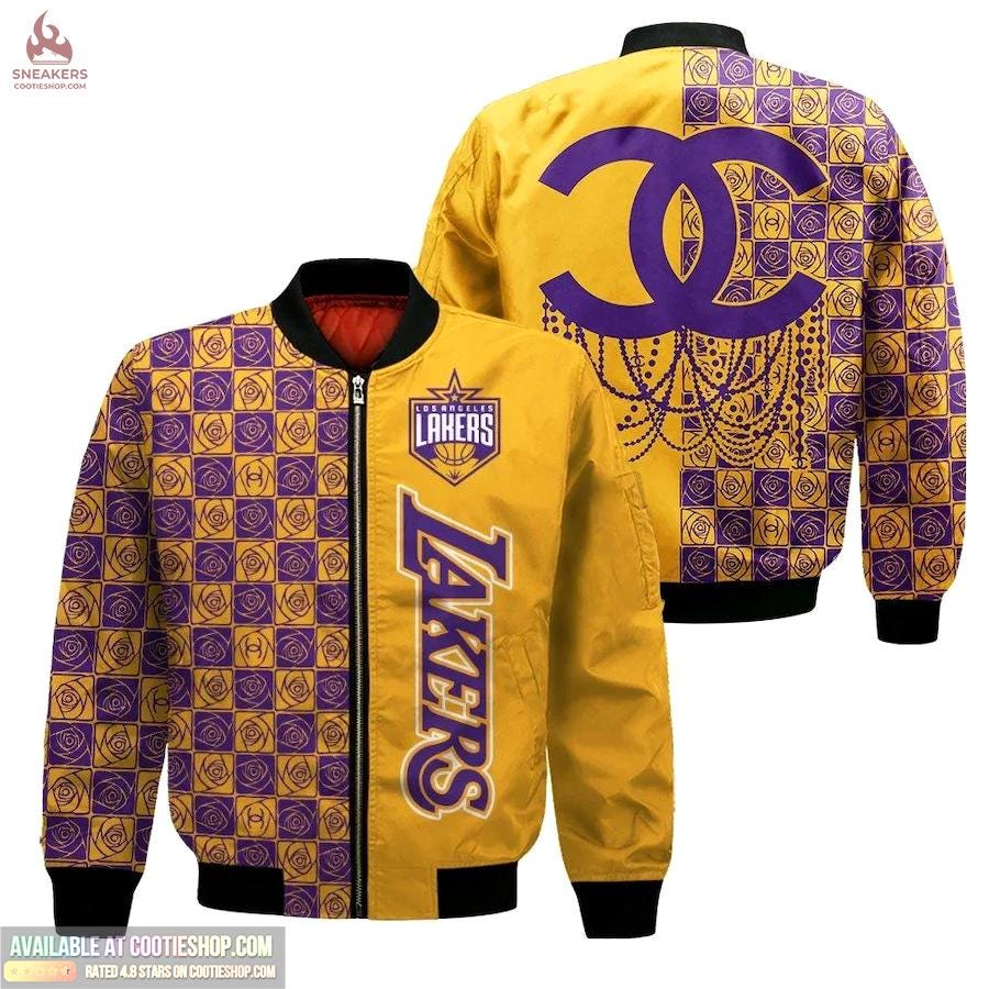 Chanel Nba Lakers Jacket Luxury Clothing Clothes Outfit For Men