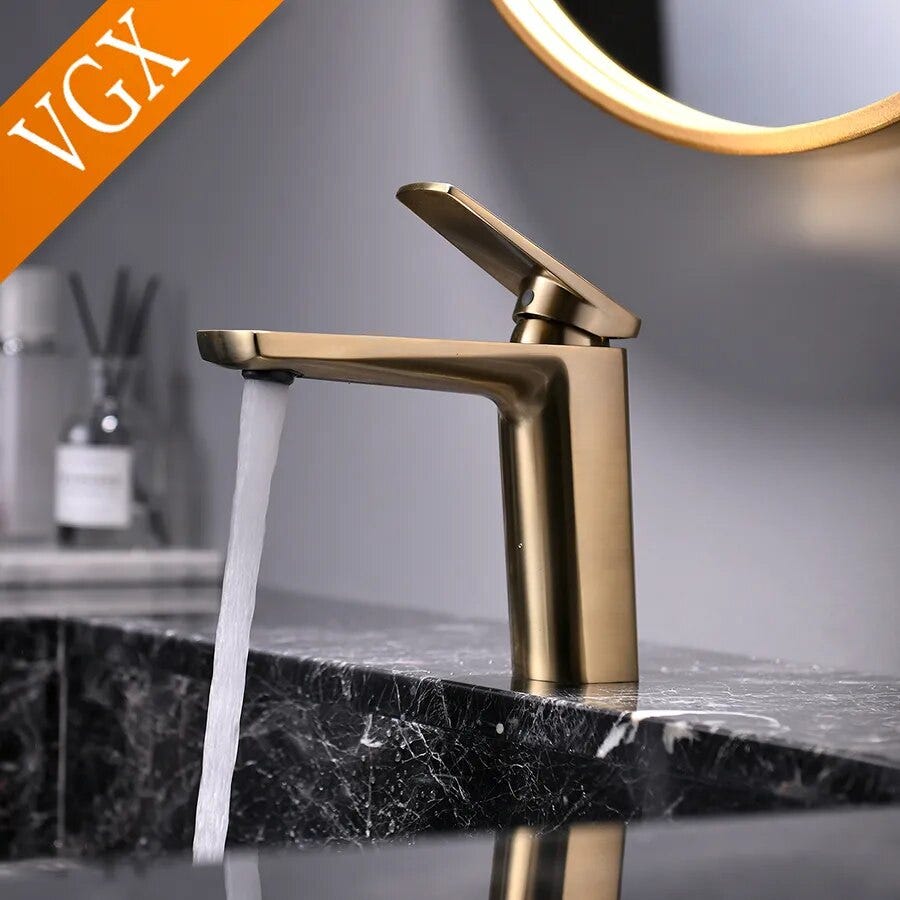 Best Deals! VGX Luxury Bathroom Faucets Basin Mixer Sink Faucet Gourmet ...