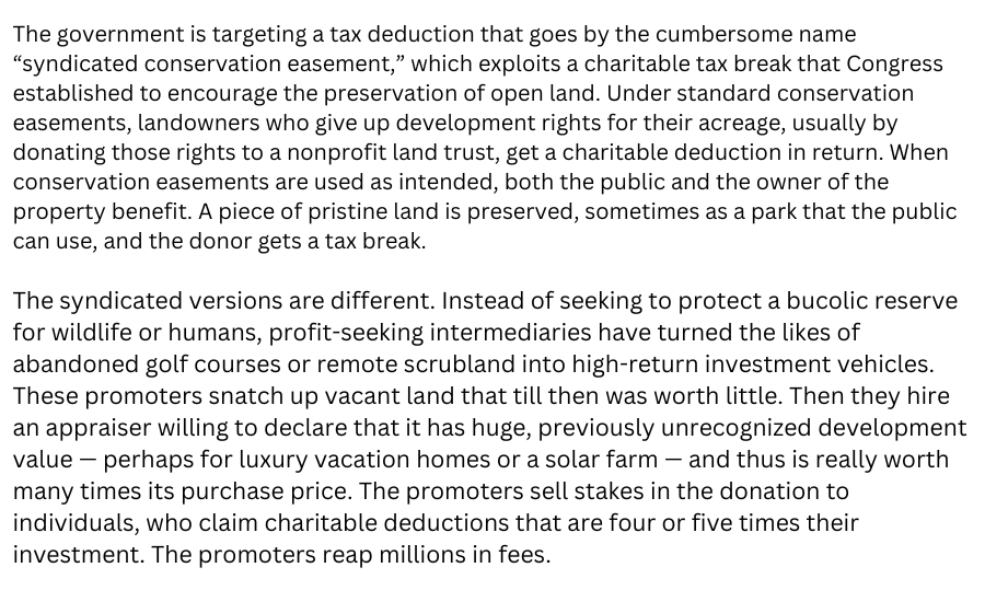 IRS Still Seeking Syndicated Conservation Easements After Tax Court