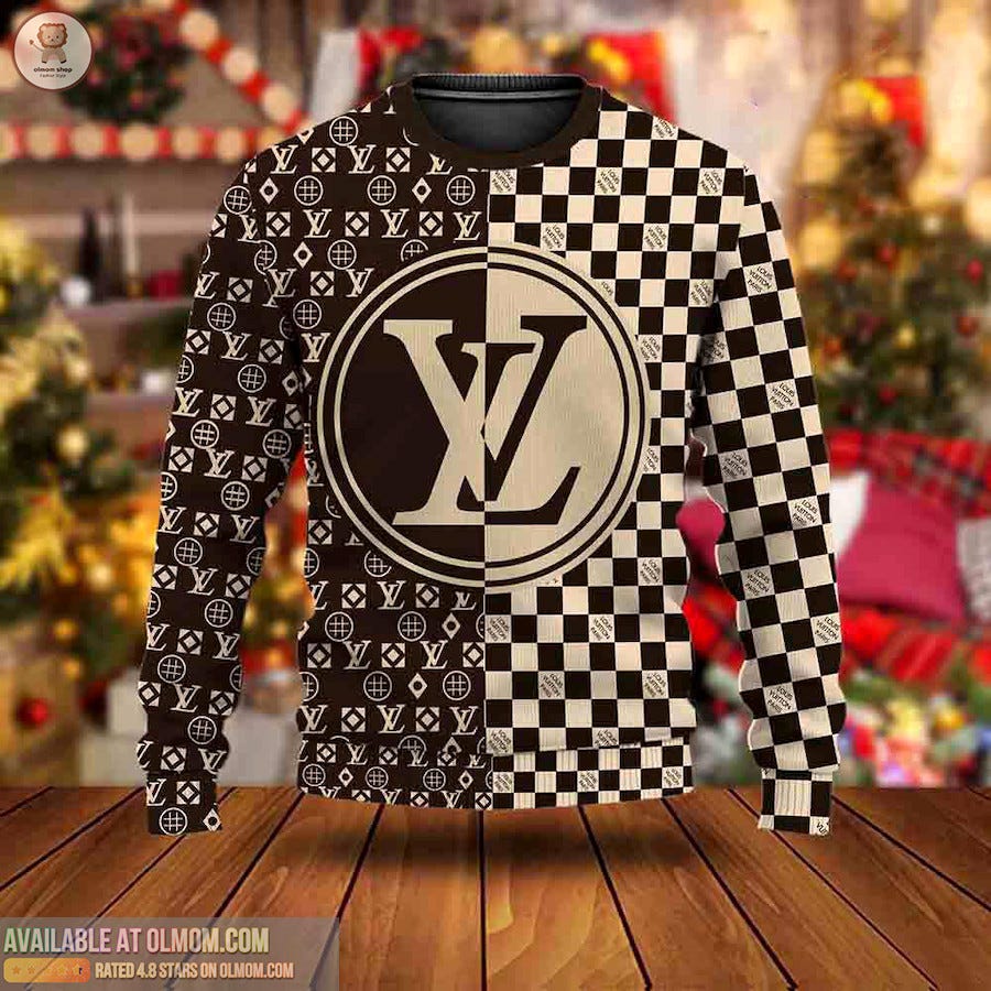 Louis Vuitton Luxury Brand Ugly Sweater Gift Outfit For Men Women Type02, by son nguyen