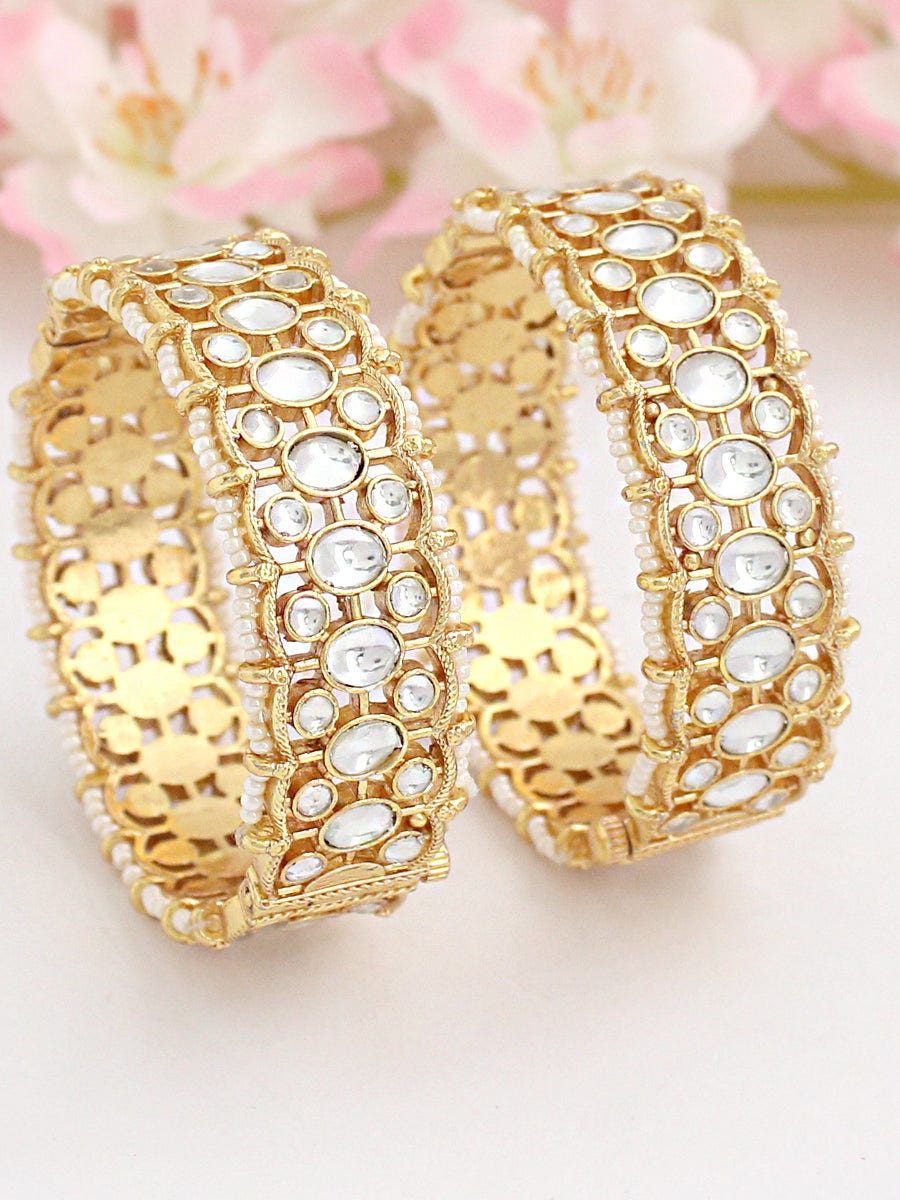 Bedazzle Your Wrists Wedding Bangles That Define Elegance by Women