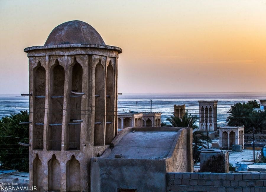 Laft Village, Port of Wind-catcher in Iran’s Qeshm Island