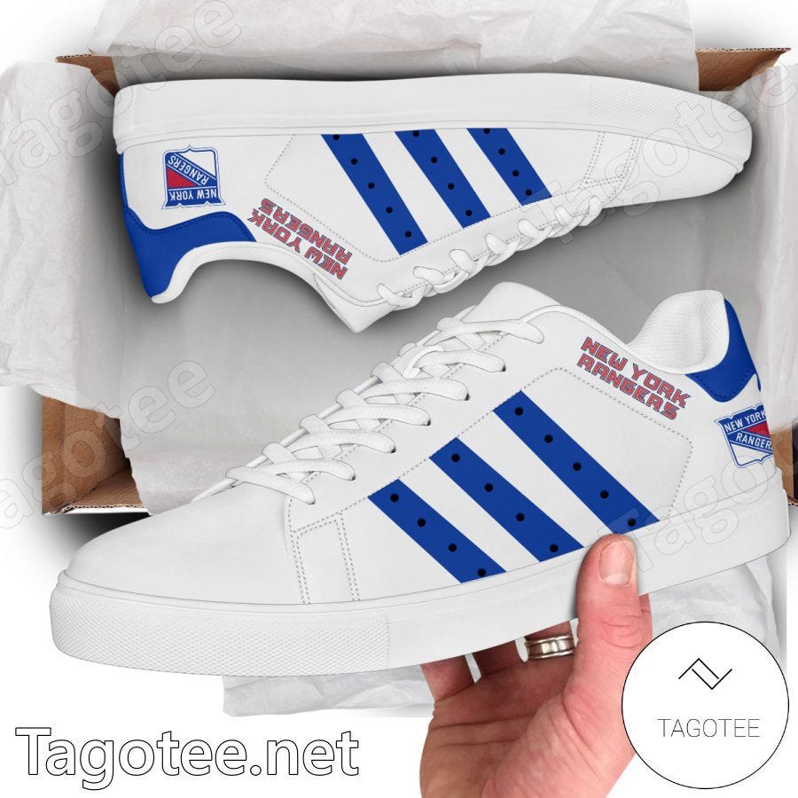 New York Rangers Hockey Stan Smith Shoes Score Fashion Goals with